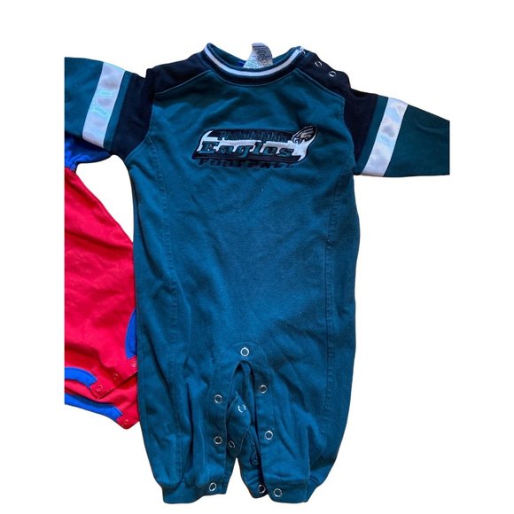 Philly Baby Sports Fan Lot Phillies Eagles 6-9 months outfits - Picture 2 of 5